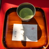 抹茶と観音最中
