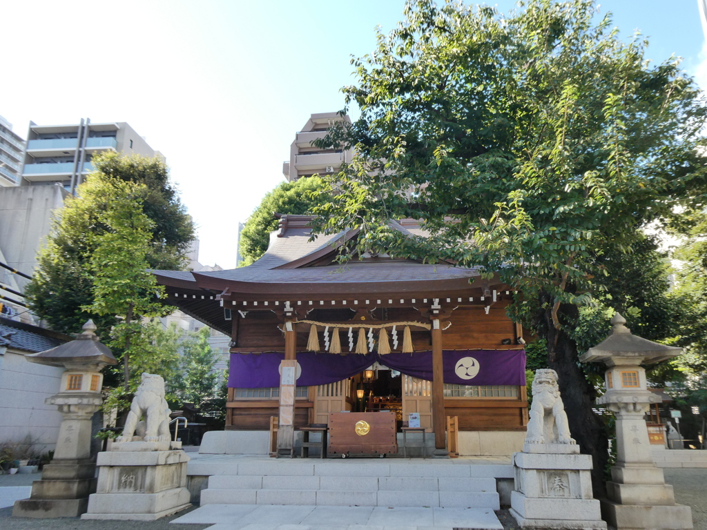 晩夏の大塚天祖神社