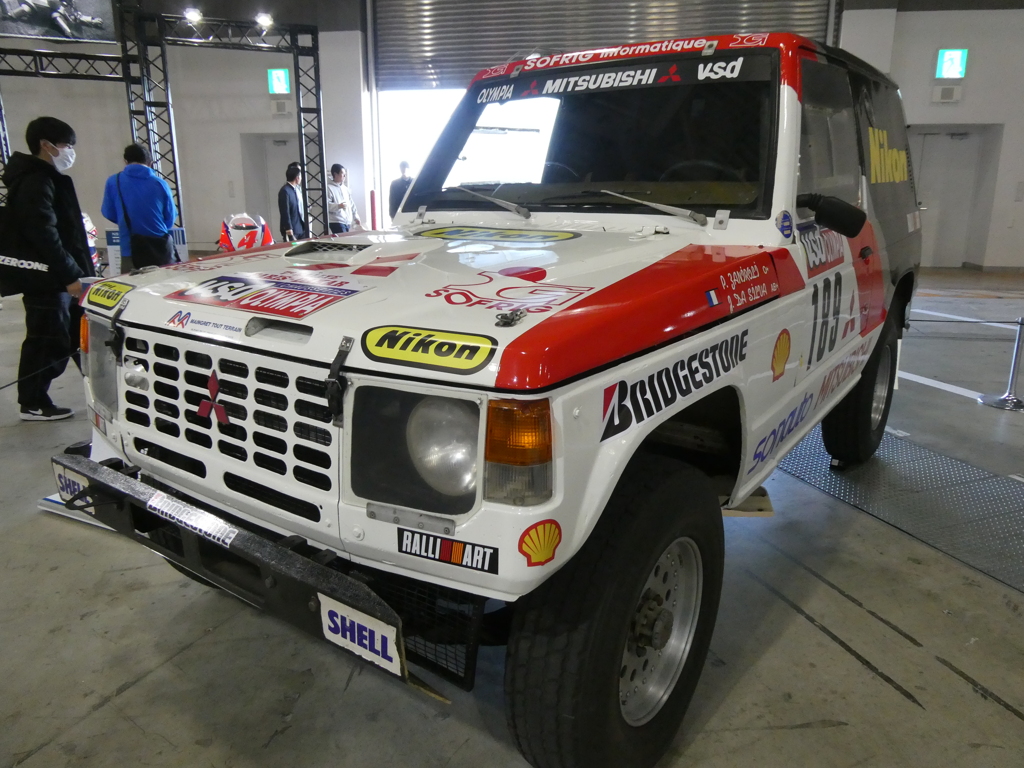 ダカールラリーを制したパジェロ