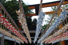 川越氷川神社の風車