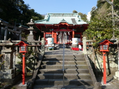 海南神社(灯篭付き)