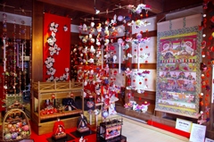 店蔵絹陣のひな飾り(6)