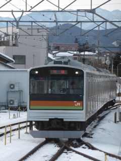 雪の川越線(７)