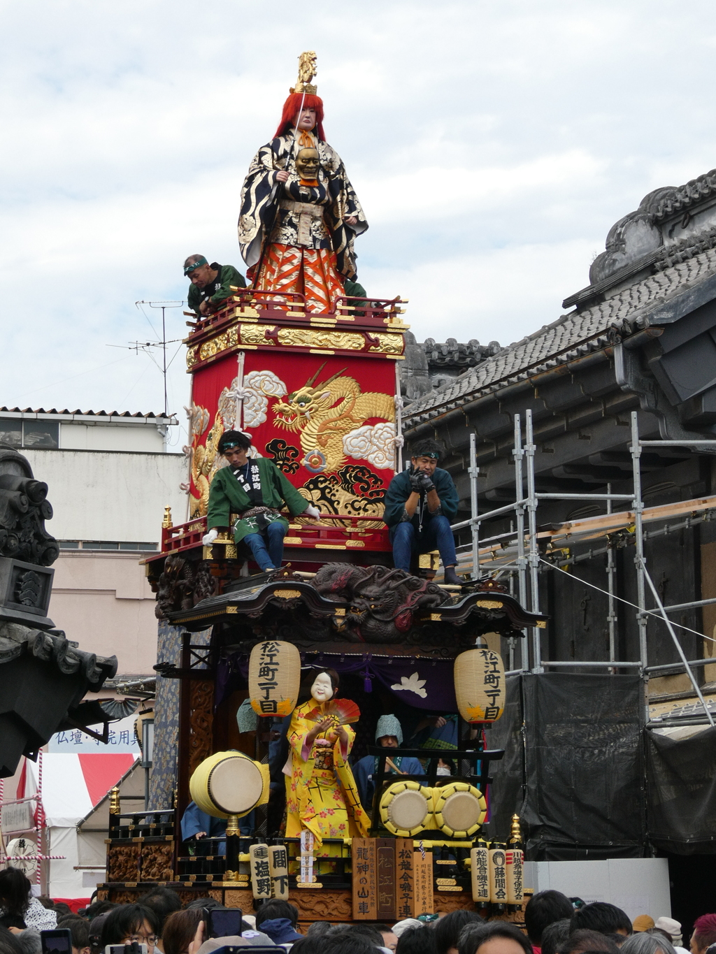 松江町一丁目の山車「龍神」
