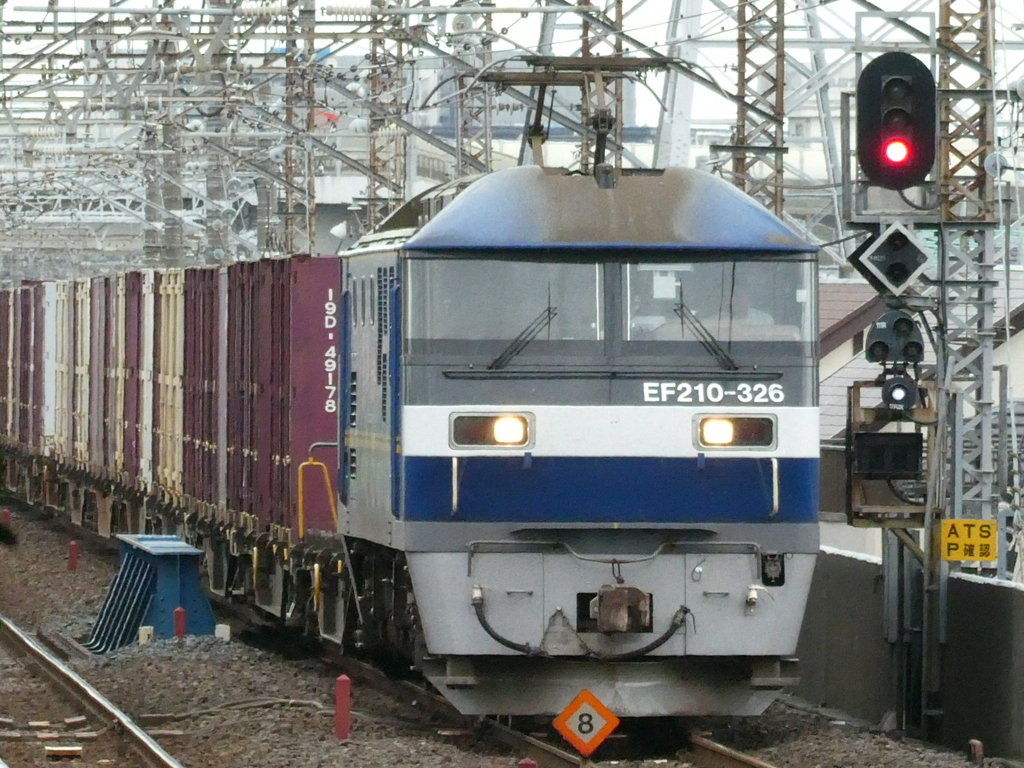 EF210牽引コンテナ列車(2)