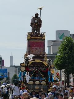 第壱本町区の山車「神武天皇」