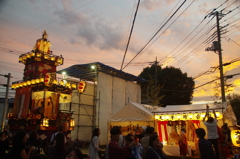 宵山の大手町会所 宵山の大手町会所