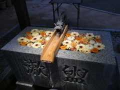 おまけ：川越八幡宮の花手水