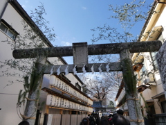お正月の川越熊野神社(１)
