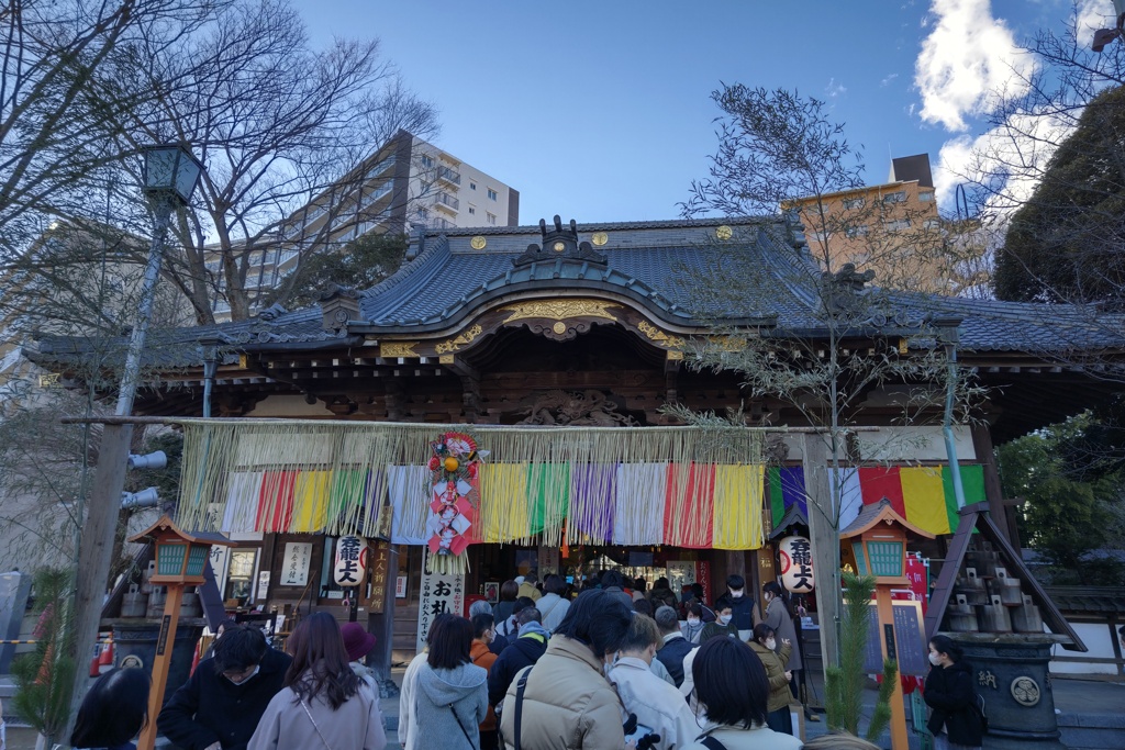 初詣(蓮馨寺)