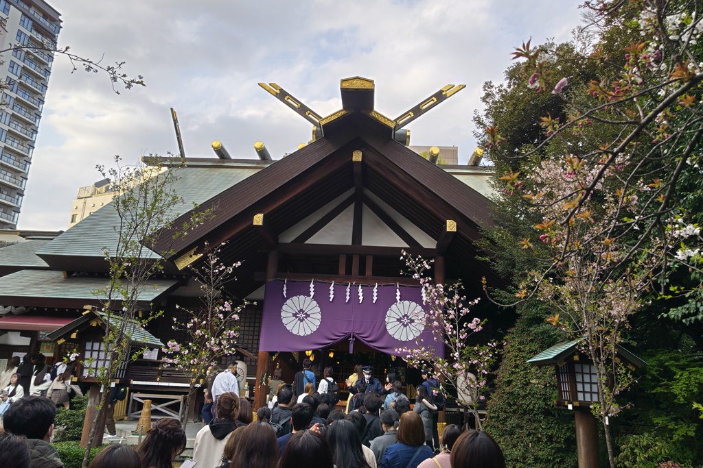 春の東京大神宮