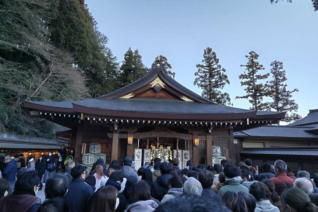 令和７年初詣(高麗神社)