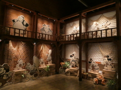 セピア色のディズニーの世界