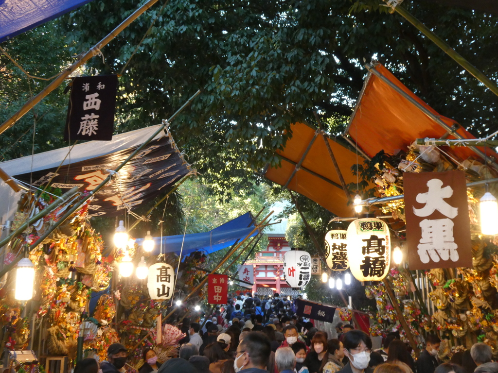氷川神社の十日市(とおかまち)その２