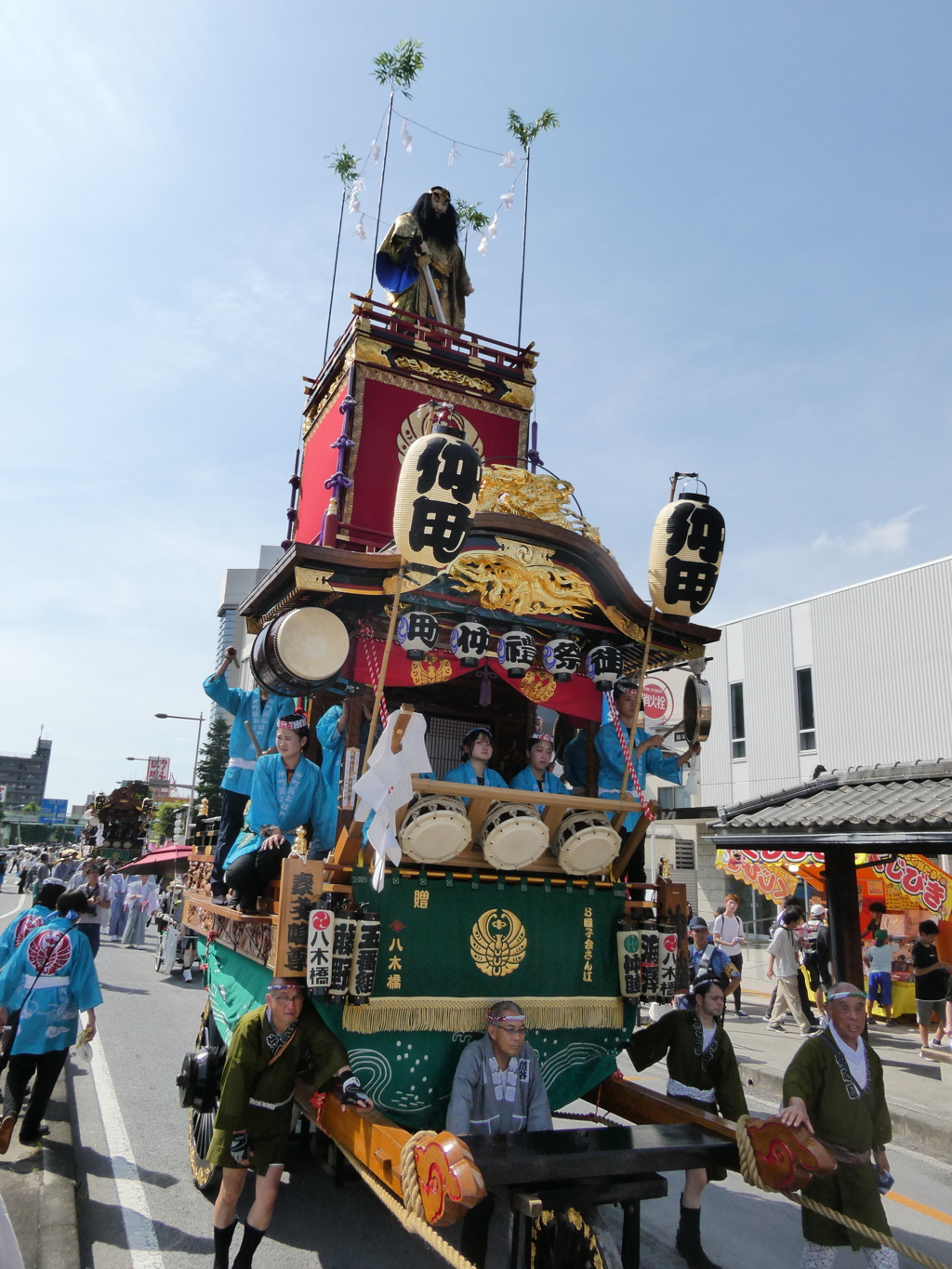 仲町区の山車「素戔嗚尊」