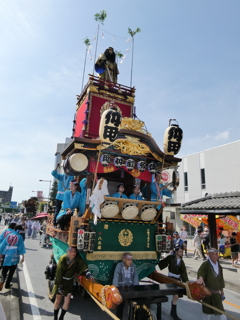 仲町区の山車「素戔嗚尊」
