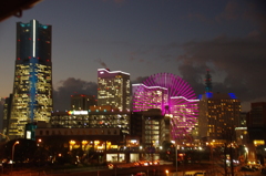 令和７年クリスマスの横浜の夜景(１)