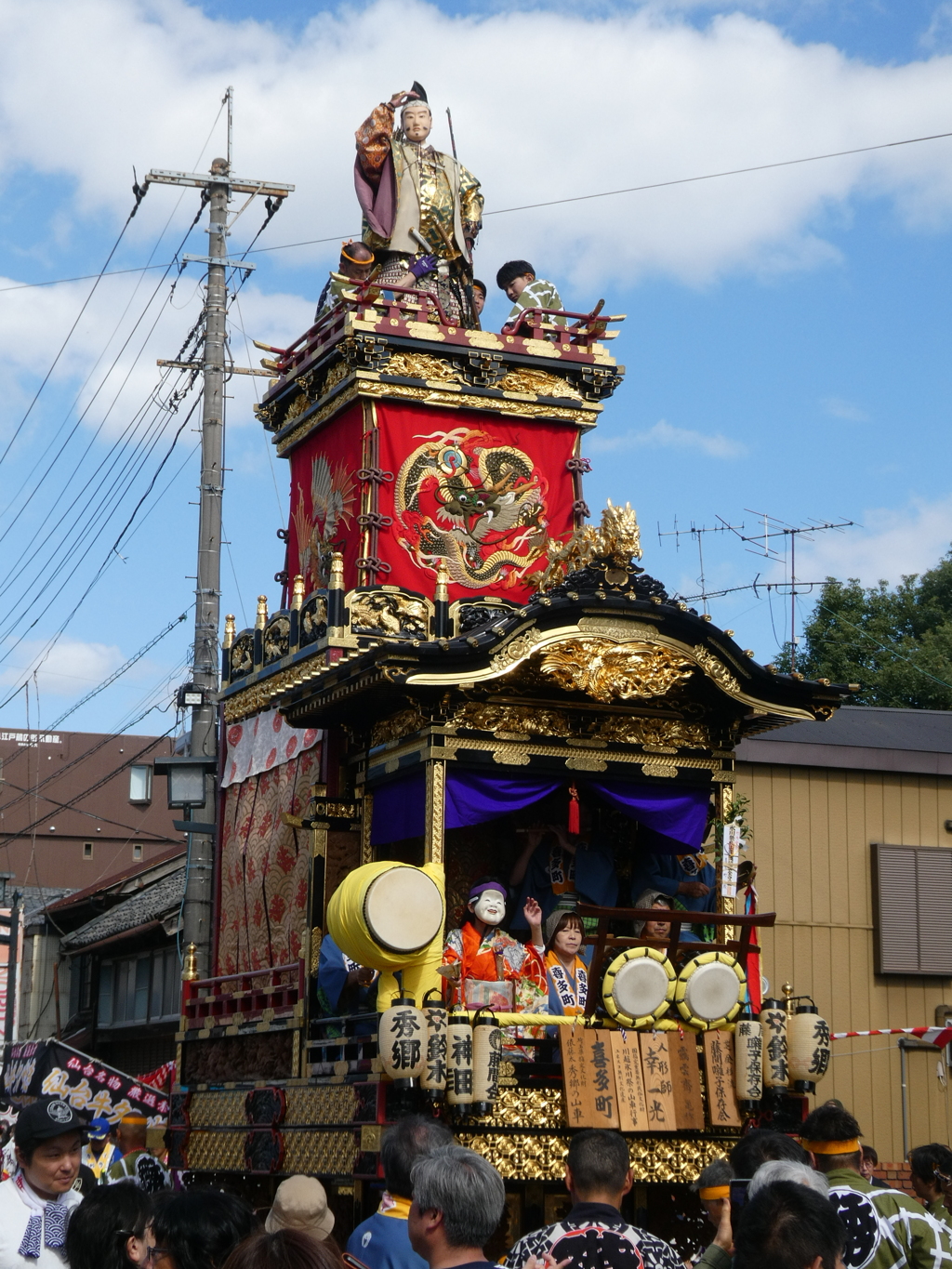 俵藤太秀郷の山車(2)