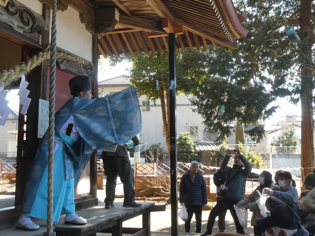 豆を取るぞ～！