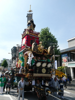 第弐本町区の山車「天手力男命」