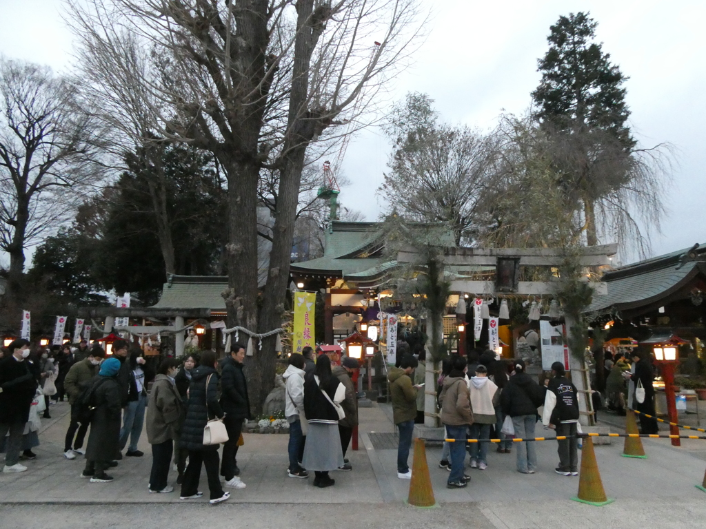 令和７年初詣(川越八幡宮)その２