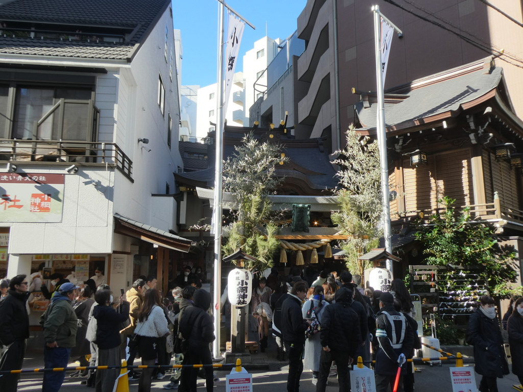 年の瀬の小網神社(2)