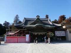 節分会前の箭弓稲荷神社