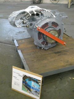 レールカーゴのモーター