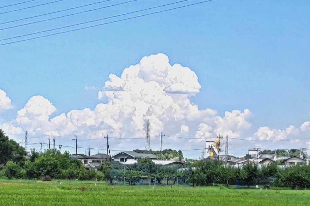 巨大な入道雲