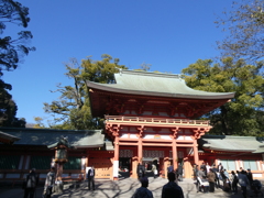 何気なく撮った楼門