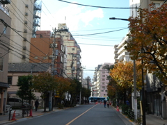 静かな街並み