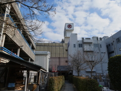 西雲寺の前にある風景