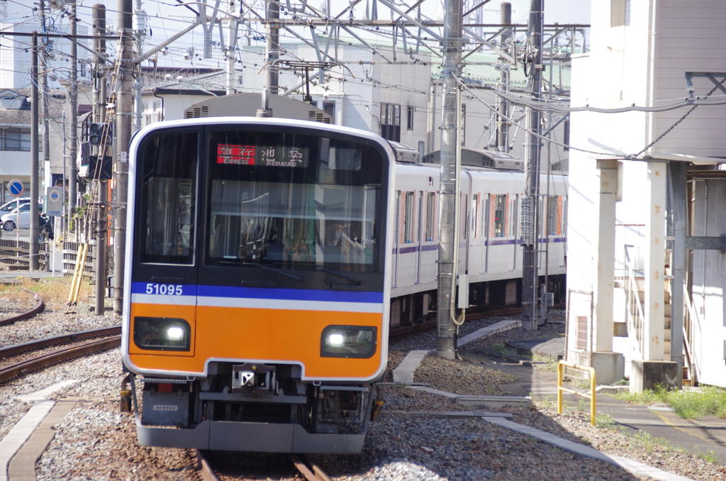 東武東上線急行(50090系)