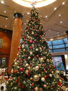 ウエスティンホテル東京のクリスマスツリー(1)