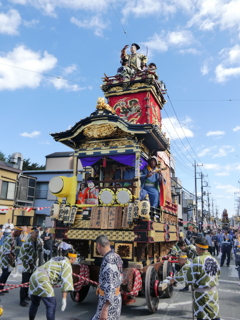 俵藤太秀郷の山車(1)