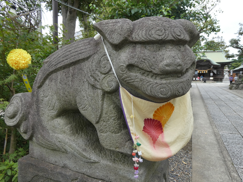 アイーン狛犬(吽形)