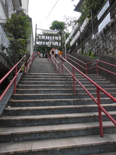 須賀神社の階段