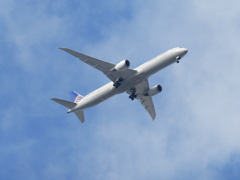 ユナイテッド航空B787