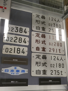 02系車両銘板他