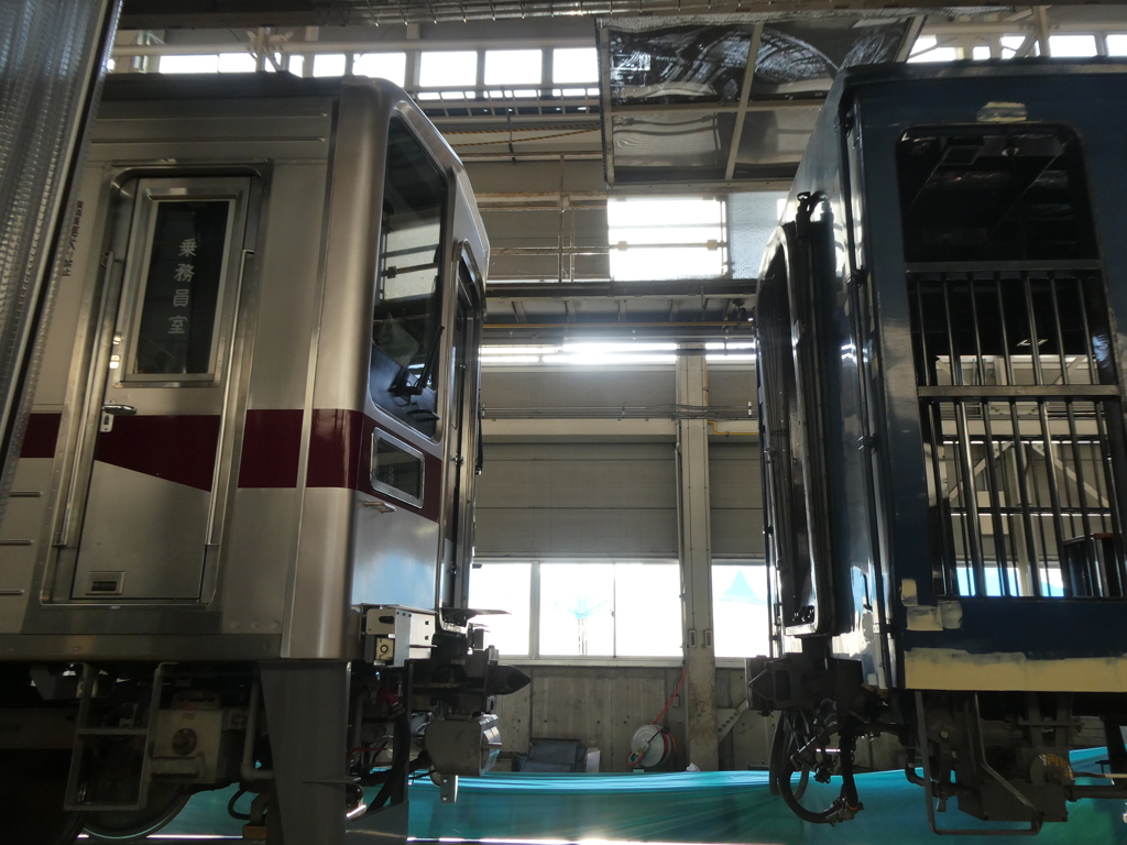 工場内ならではの組み合わせ