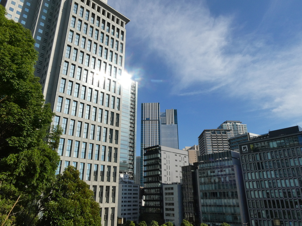 赤坂の高層ビル群