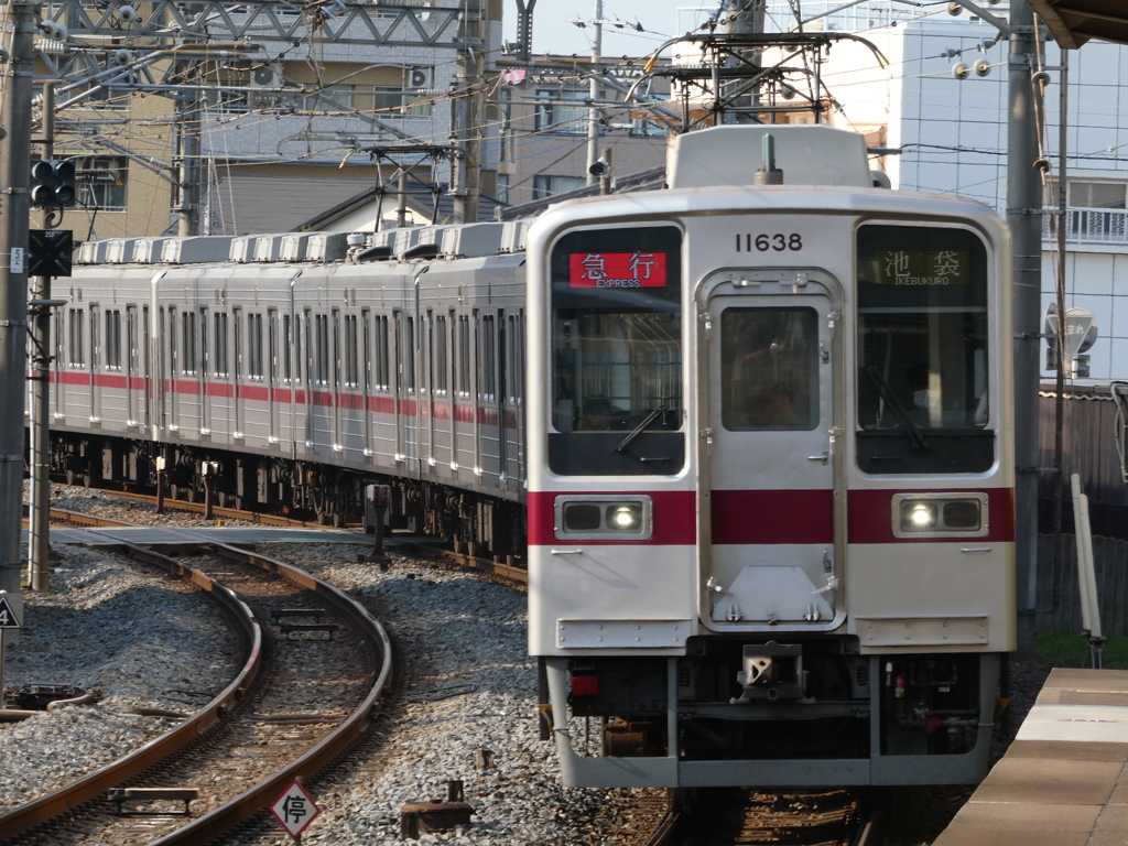 こちらは現在の東上線