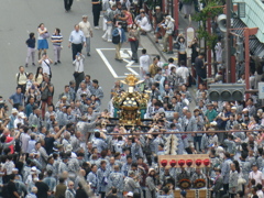 三社祭俯瞰(１)