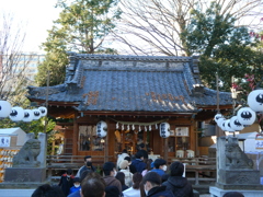 初詣(川越熊野神社)