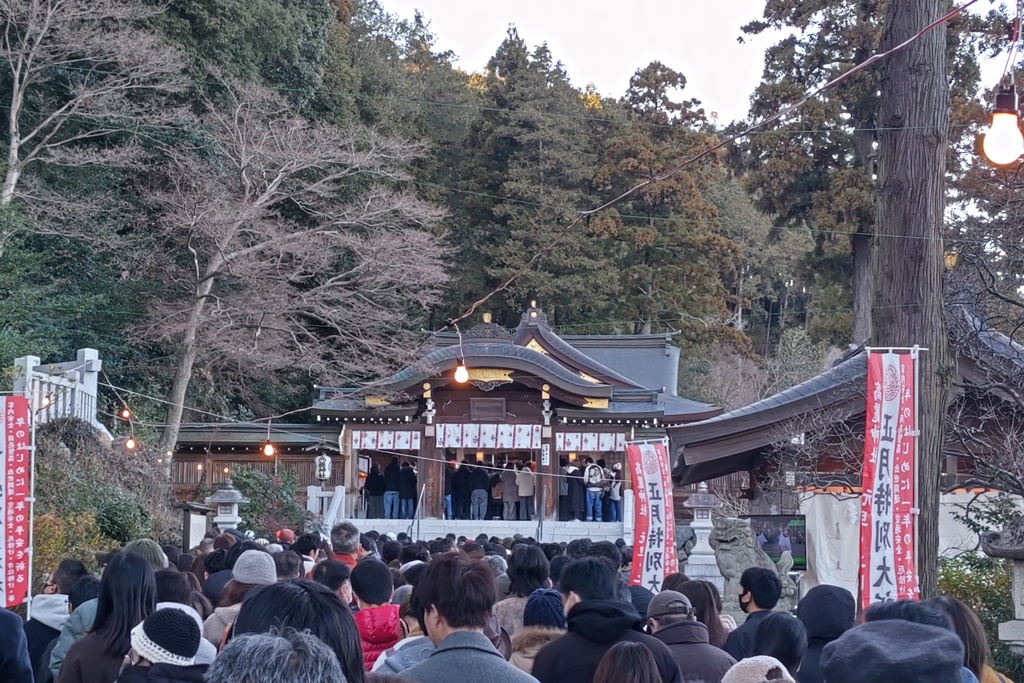 初詣ならでは・・・