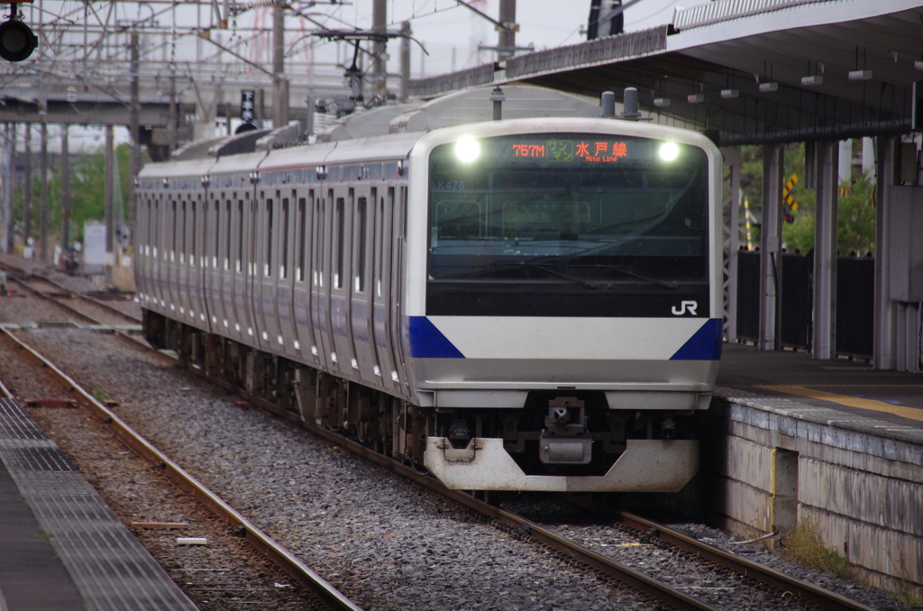 E531系水戸行き