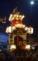 山車も遠くの空も美しい・・・ 山車も遠くの空も美しい・・・