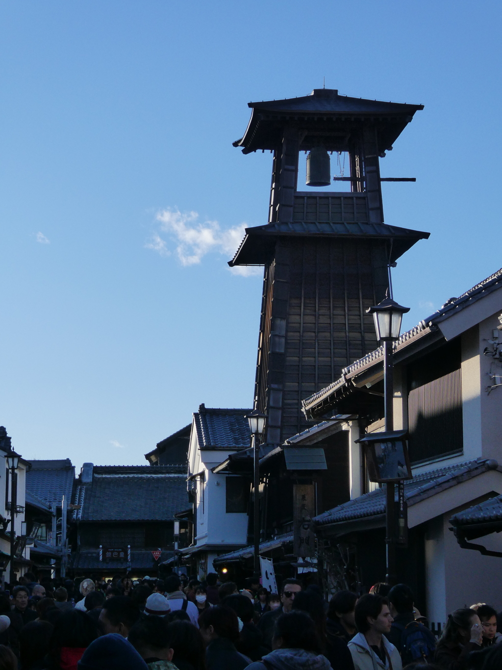 時の鐘周辺も大賑わい