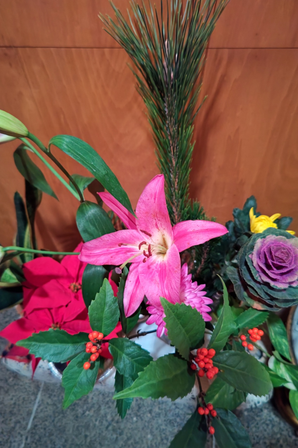 新年の生け花