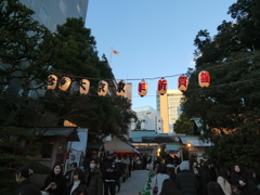 東京大神宮の初詣(１)